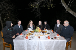 Leyla Aliyeva and Arzu Aliyeva visit family of National Hero Panjali Teymurov in Astara