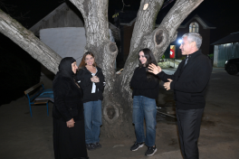 Leyla Aliyeva and Arzu Aliyeva visit family of National Hero Panjali Teymurov in Astara