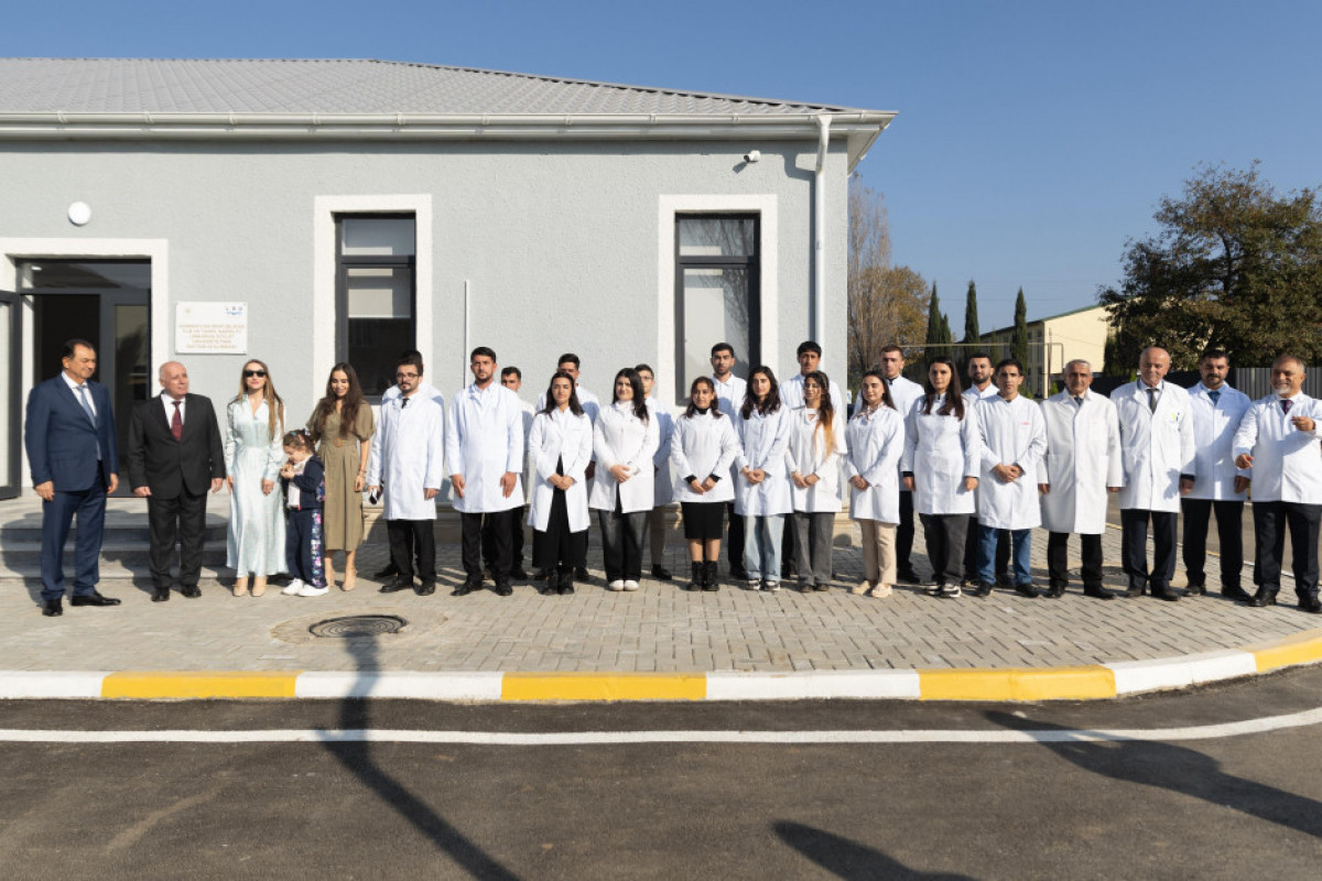 Leyla Aliyeva and Alena Aliyeva tour Veterinary Clinic under Lankaran State University -PHOTO 