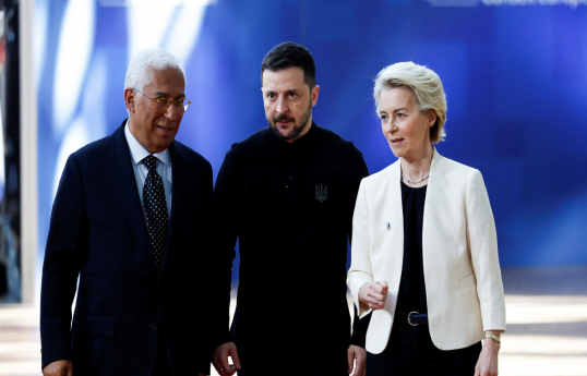 EU leaders promise support to Zelenskyy — von der Leyen