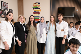 Vice-President of Heydar Aliyev Foundation Leyla Aliyeva visits boarding school in Lankaran