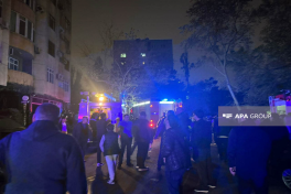 Fire in residential building in Baku extinguished-UPDATED-3 -PHOTO -VIDEO 