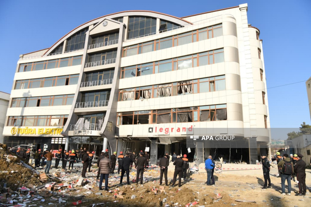 Explosion occurred in business center in Baku, several injured-UPDATED-2 -PHOTO -VIDEO 