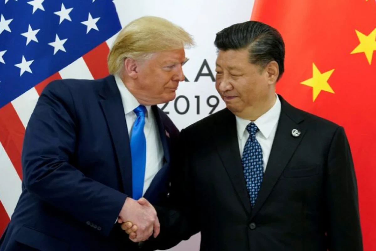 U.S. President Donald Trump, and Chinese President Xi Jinping