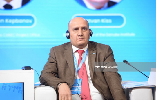 Mergen Kepbanov, director of the CAREC project office from Turkmenistan