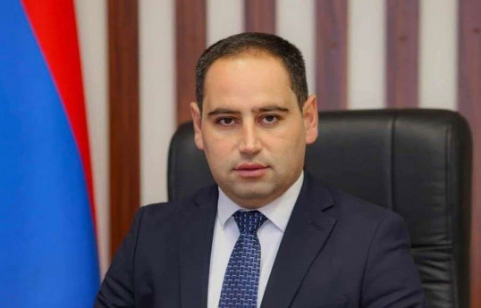 Minister of Territorial Administration and Infrastructure Davut Khudatyan