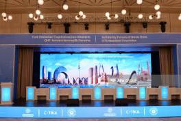 President Ilham Aliyev addressed participants of Solidarity Forum of NGOs from the OTS Member Countries -UPDATED -PHOTO 