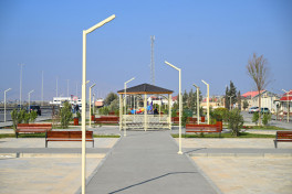 Vice-President of Heydar Aliyev Foundation Leyla Aliyeva attends inauguration of new park in Garadagh