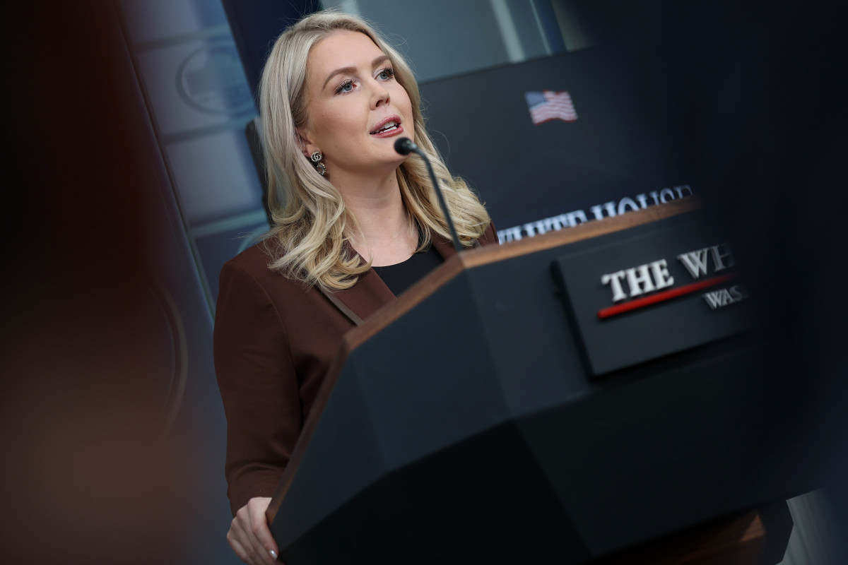 White House Press Secretary Karoline Leavitt