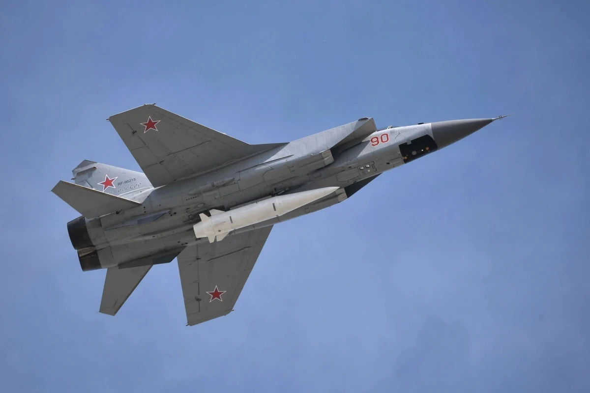 Russia strikes Ukraine with Kinzhal hypersonic missiles