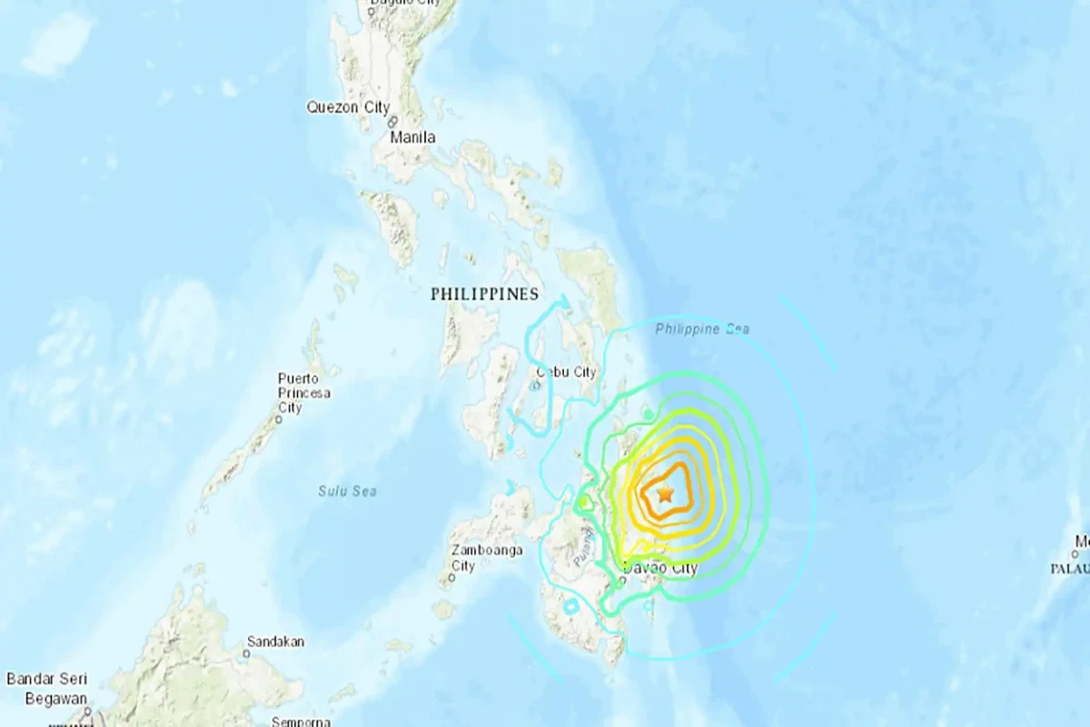 Earthquake of magnitude 5.9 strikes Mindanao, Philippines, GFZ says