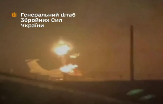 Ukrainian drones hit UAV factories, A-60 aircraft hangar, and oil terminal in Russia