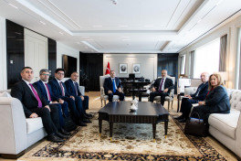 Turkish FM Hakan Fidan discusses regional issues with Azerbaijani presidential envoy Khalaf Khalafov-UPDATED 