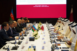 Meetings of Azerbaijan-Qatar Joint Commission and Business Council held in Doha -VIDEO 