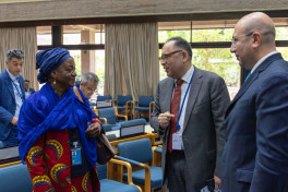 Briefing was held in Nairobi for representatives of international organizations and diplomatic corps regarding WUF13