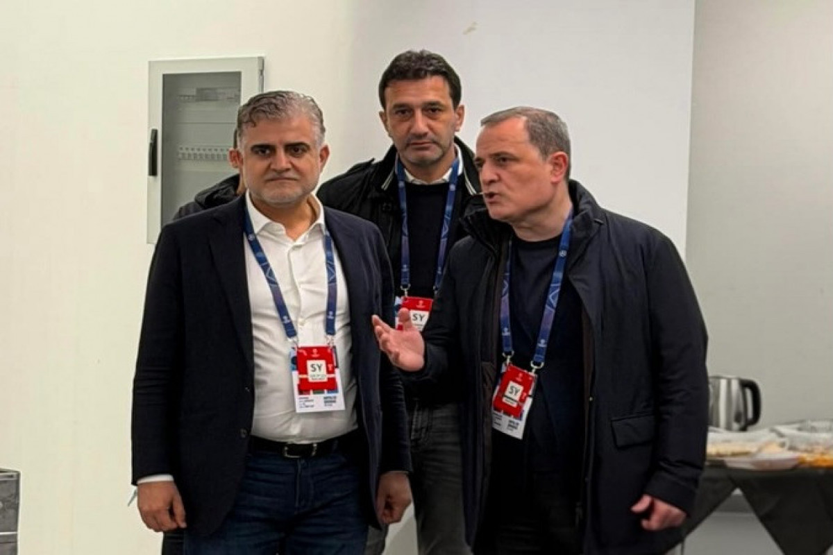 Azerbaijani FM watched Napoli-Qarabag match in Italy and met with players -PHOTO 