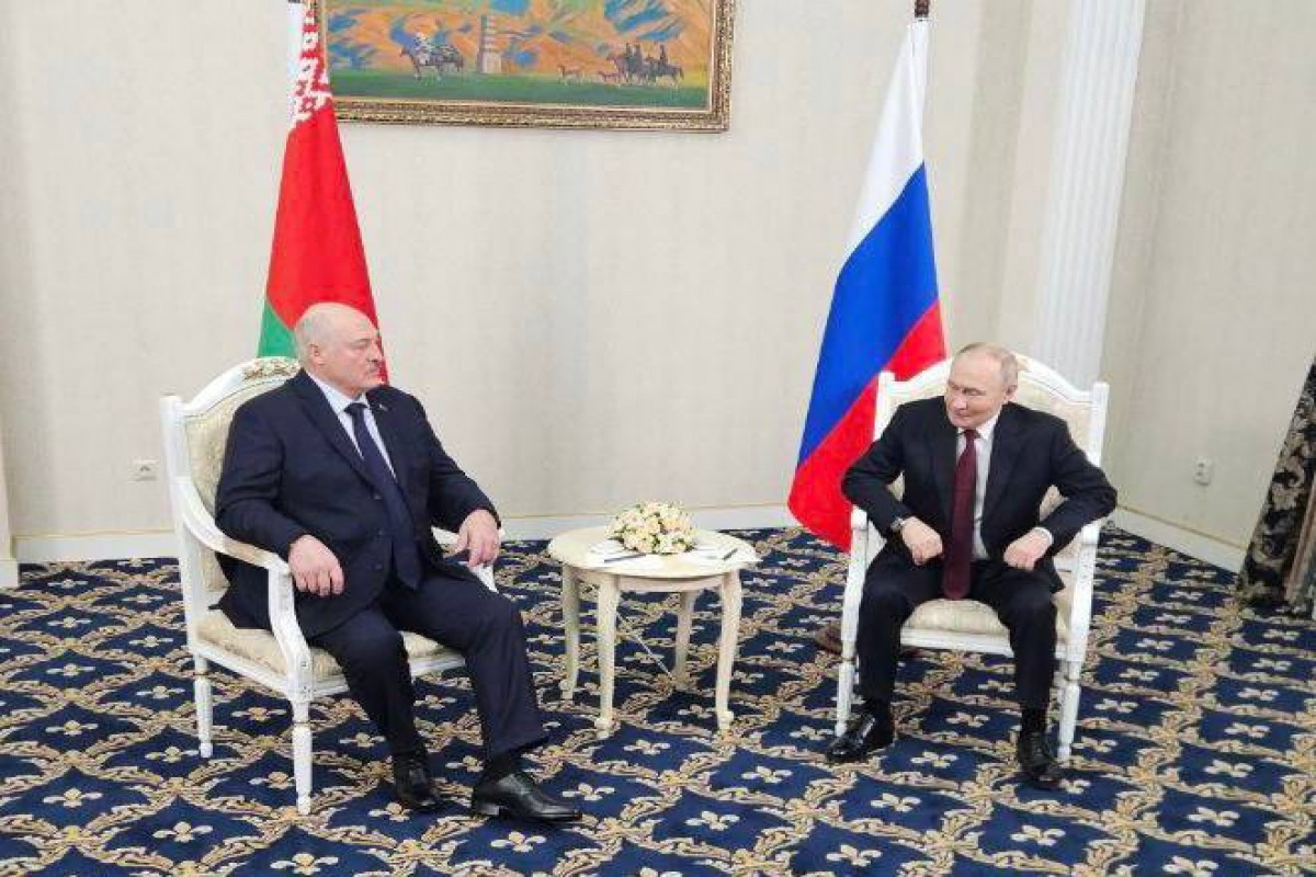 Belarusian President Alexander Lukashenko, Russian President Vladimir Putin