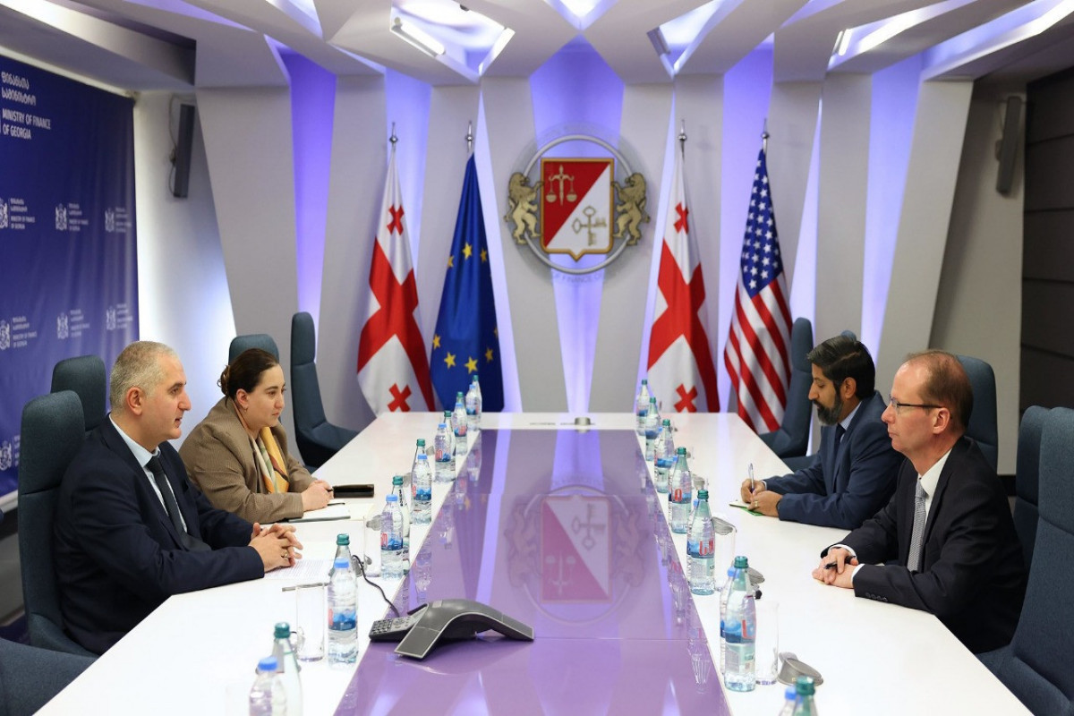 US diplomat discusses TRIPP project with Georgian Finance Minister