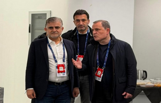 Azerbaijani FM watched Napoli-Qarabag match in Italy and met with players -PHOTO 