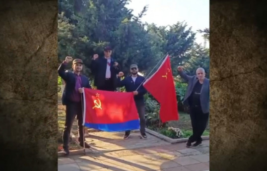 Azerbaijan court orders three-month detention for man accused over attempted USSR-flag march -VIDEO -UPDATED-2 