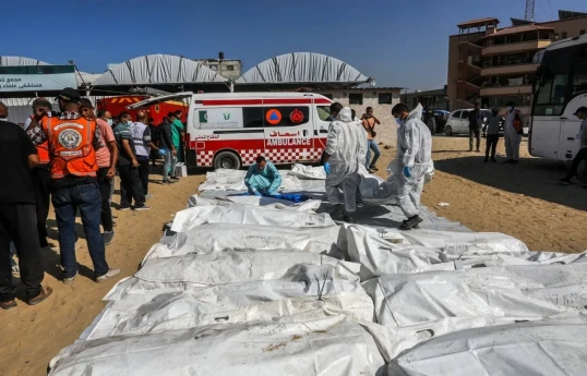 Israel hands over remains of 15 Palestinians to the Red Cross after return of hostage’s body — report