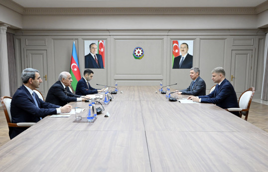 Azerbaijani PM, Russian Railways chief discuss strengthening regional transit potential