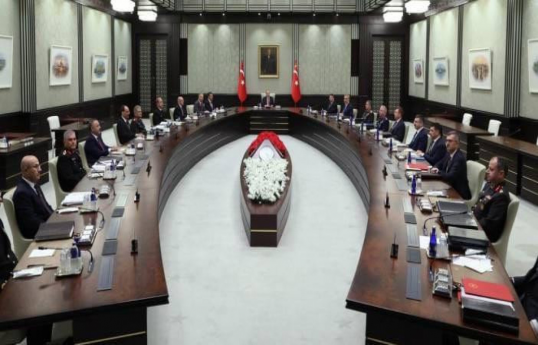 Türkiye reiterates push for regional peace, stability in MGK meeting