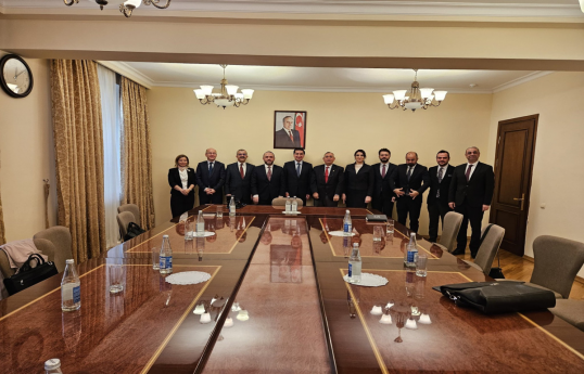 Delegation from Türkiye meets with Assistant to Azerbaijani President