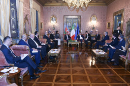 Azerbaijan’s Top Diplomat meets with President of Italian Senate-PHOTO 