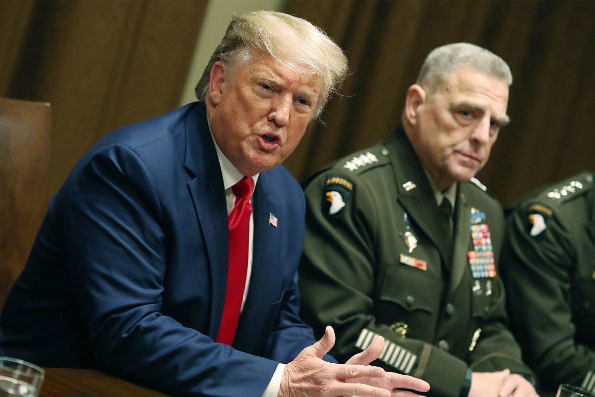 US President Donald Trump