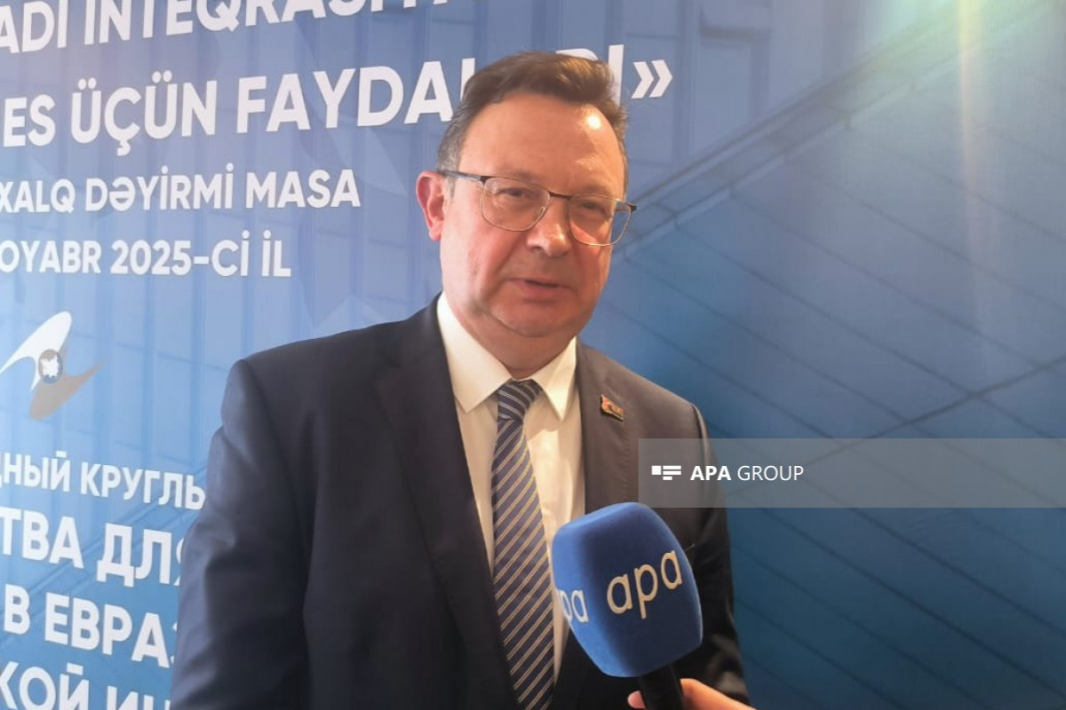 Dmitry Pinevich, the Ambassador of the Republic of Belarus to Azerbaijan