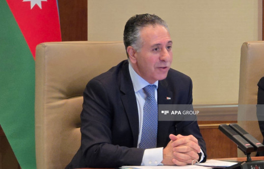 Jordanian Minister of Industry, Trade and Supply Yarub Gudah