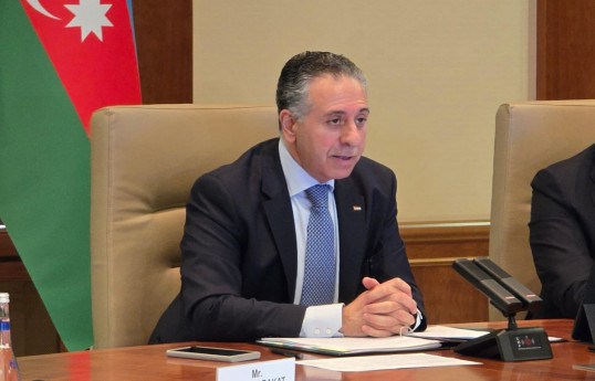 Jordanian Minister of Industry, Trade and Supply Yarub Qudah
