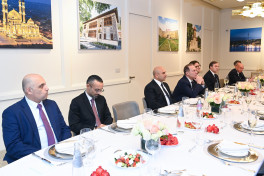 Azerbaijani FM attended dinner with Italian officials in Rome