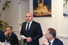 Azerbaijani FM attended dinner with Italian officials in Rome