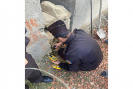 Azerbaijan's Ministry of Emergency Situations has released information about methane gas detected near Yanardag Reserve, working group established