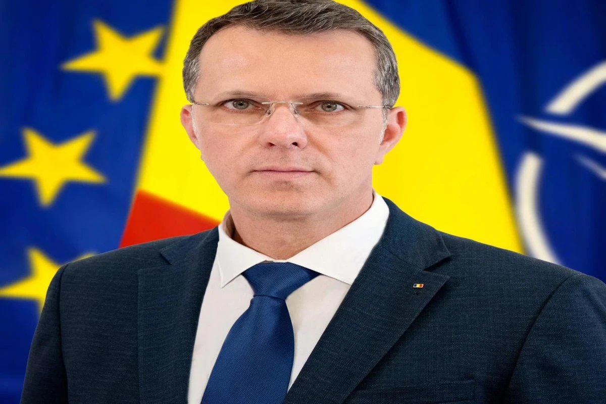 Romanian defense minister Ionuț Moșteanu