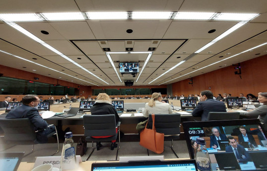 Assistant to Azerbaijani President held discussions with members of Political and Security Committee of EU in Brussels