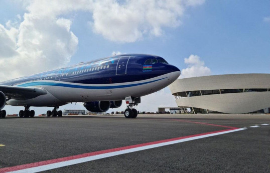 12,322 flights were carried out to Azerbaijan in six months