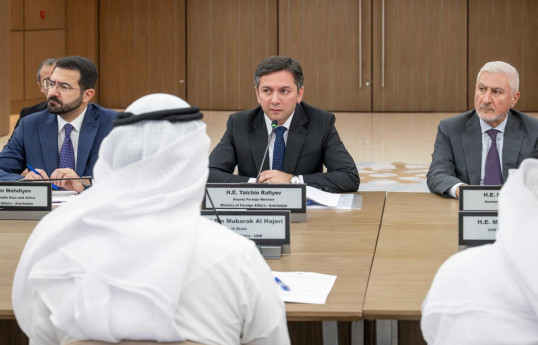 Azerbaijan and UAE hold first meeting of Cooperation Committee on Comprehensive Strategic Partnership