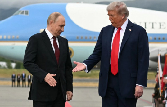 Russian President Vladimir Putin, US President Donald Trump