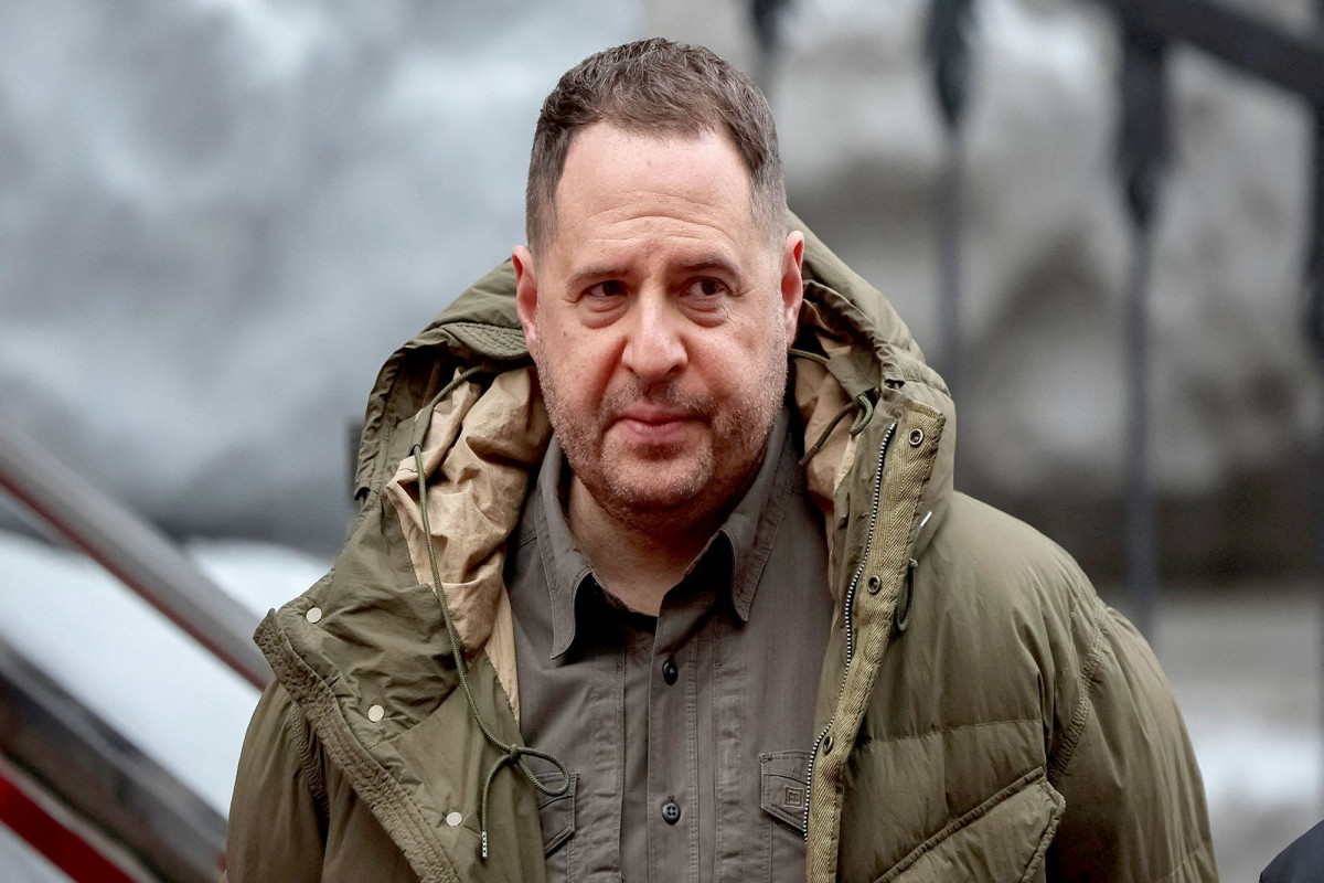 Former Chief of Staff of Ukrainian President Volodymyr Zelensky Andriy Yermak