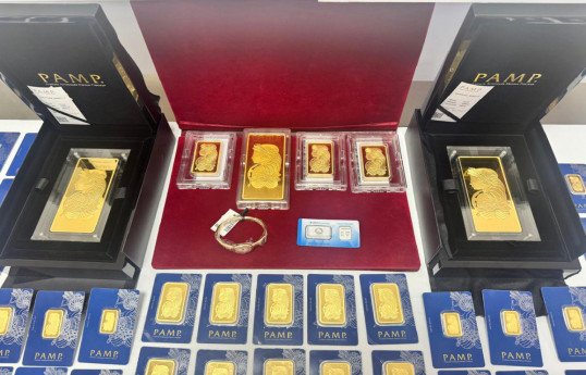 11 kilos of gold smuggling into Azerbaijan has been prevented