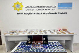 11 kilos of gold smuggling into Azerbaijan has been prevented