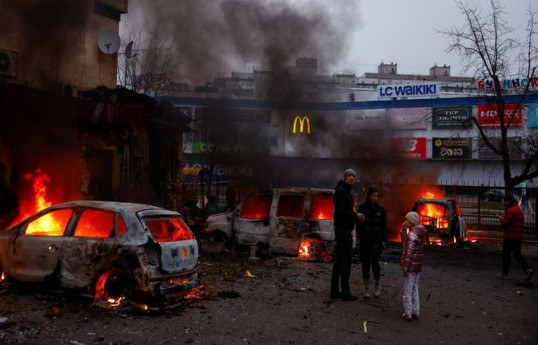 Vast Russian overnight attack on Ukraine kills six, wounds dozens