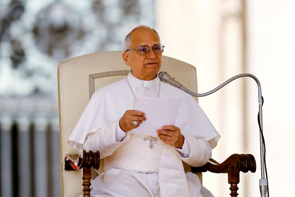 Pope Leo says he hopes Hamas will accept Trump