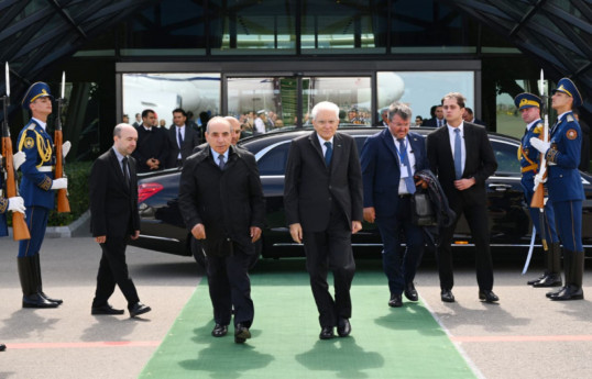 Italian President completes official visit to Azerbaijan