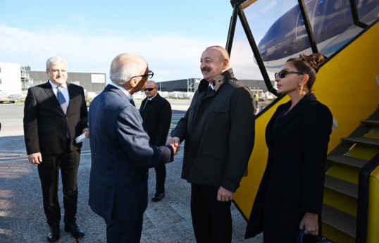 Azerbaijani President Ilham Aliyev pays working visit to Denmark
