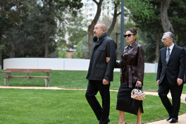 President Ilham Aliyev and First Lady Mehriban Aliyeva inaugurated new park in Baku’s Narimanov district