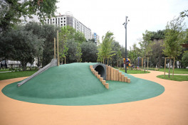 President Ilham Aliyev and First Lady Mehriban Aliyeva inaugurated new park in Baku’s Narimanov district